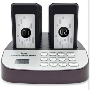 NOLAS 16 Social Distancing Keeping Pagers for Restaurants Paging System Coast